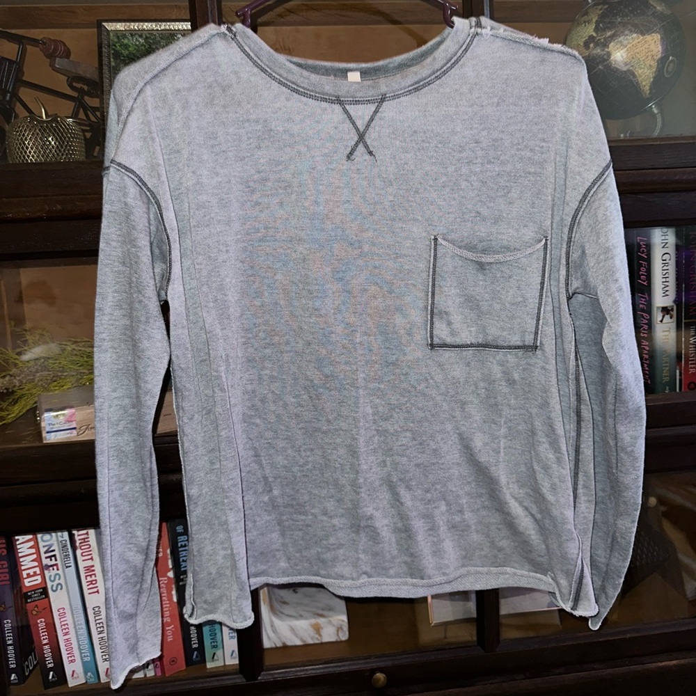 acid wash shirt/pullover